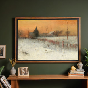 Zuhause in Montclair, George Innes Art Poster