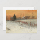 Zuhause in Montclair, George Innes Art Postkarte (Vorne/Hinten)