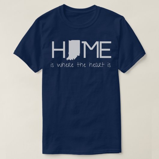 Zuhause indiana 5 T-Shirt (Design vorne)