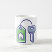 Zuhause-Inhaber Kaffeetasse (Mittel)