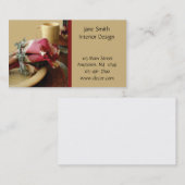 Zuhause-Innengeschäfts-Karte Visitenkarte (Vorne/Hinten)