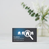 Zuhause Inspection Business Card Visitenkarte (Stehend Vorderseite)