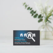 Zuhause Inspection Business Card Visitenkarte (Stehend Vorderseite)