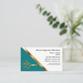 Zuhause Inspection Business Cards Visitenkarte (Stehend Vorderseite)
