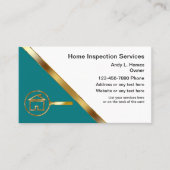 Zuhause Inspection Business Cards Visitenkarte (Vorderseite)