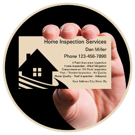 Zuhause Inspection Services Business Cards Visitenkarte
