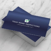 Zuhause Inspections Real Anwesen Royal Blue Visitenkarte