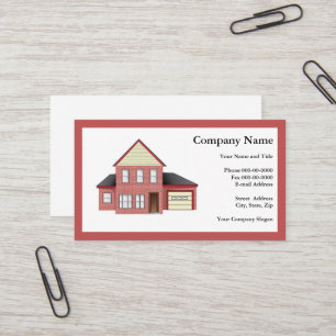 Zuhause Inspector Business Card Visitenkarte