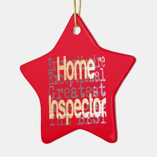 Zuhause Inspector Keramik Ornament (Links)