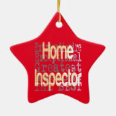 Zuhause Inspector Keramik Ornament (Hinten)