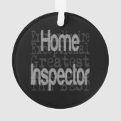 Zuhause Inspector Ornament (Rückseite)