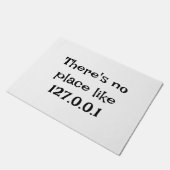 Zuhause IP-Adresse Doormat Fußmatte (Schrägansicht)