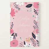 "Zuhause is Me", Personalisierte Zeitschrift Notizblock (Rückseite)