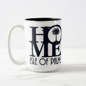 ZUHAUSE Isle of Palms 15oz Zweifarbige Tasse (Links)