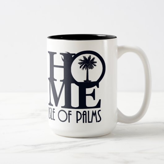 ZUHAUSE Isle of Palms 15oz Zweifarbige Tasse (Rechts)