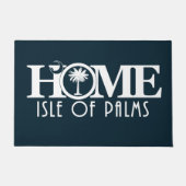 ZUHAUSE Isle of Palms Fußmatte (Vorderseite)
