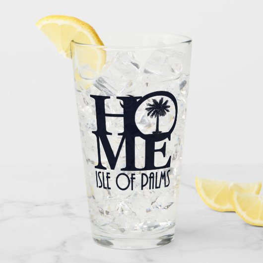 ZUHAUSE Isle of Palms Glas (Vorderseite Ice)