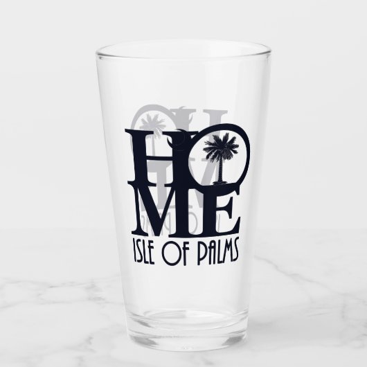 ZUHAUSE Isle of Palms Glas (Vorderseite)