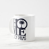ZUHAUSE Isle of Palms SC 11oz Kaffeetasse (Vorderseite Links)