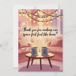 Zuhause ist besser bei Ihnen in der IT-Karte Einladung