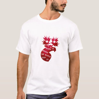 Zuhause ist das Ahornblatt, Design für Kanada T-Shirt