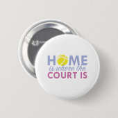 Zuhause ist der Gerichtsstand Button (Vorne & Hinten)