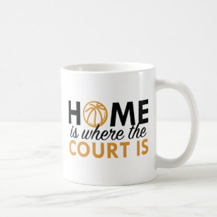 Zuhause ist der Gerichtsstand Kaffeetasse