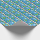 Zuhause ist der Ort, an dem das Herz liegt Geschenkpapier (Ecke)