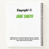 Zuhause ist der Ort, an dem das Herz liegt Notizblock (Rückseite)