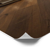 Zuhause ist der Ort, an dem das Herz liegt Poster (Ecke)