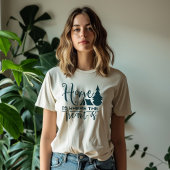 Zuhause ist der Ort, an dem das Herz liegt T-Shirt