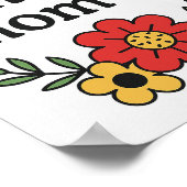 Zuhause ist der Ort, an dem Mama ein Plakat ist (Ecke)