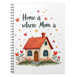 Zuhause ist der Ort, an dem Mama ist - der Tag der Notizblock