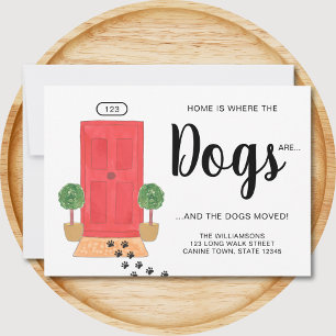 Zuhause ist der Ort, an dem sich die Hunde bewegen Ankündigung