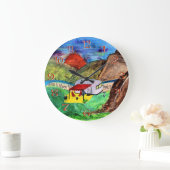 Zuhause ist der Ort, an dem wir die Uhr des Campin (Zuhause)