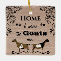 Zuhause ist der Ort, an dem Ziegen sind - nigerian