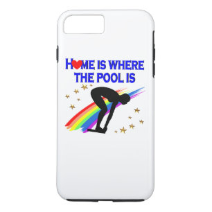 ZUHAUSE IST DER POOL FÜR DIESEN SCHWIMMER Case-Mate iPhone HÜLLE