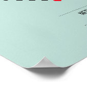 Zuhause ist der Punkt, an dem sich mein WiFi autom Poster (Ecke)