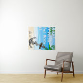 Zuhause ist der Strand Wandteppich (Beispiel (Horizontal))