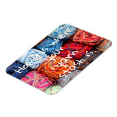 Zuhause ist die Stelle, an der Ihr Garnstash liegt Magnet (Linke Seite)