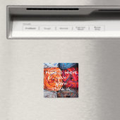Zuhause ist die Stelle, an der Ihr Garnstash liegt Magnet (In Situ (Geschirrspüler))