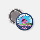 Zuhause ist dort... magnet (Vorderseite/Rückseite)