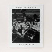 Zuhause ist dort, wo das Feld angezeigt wird Puzzle (Vertikal)