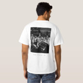 Zuhause ist dort, wo das Feld angezeigt wird T-Shirt (Schwarz voll)