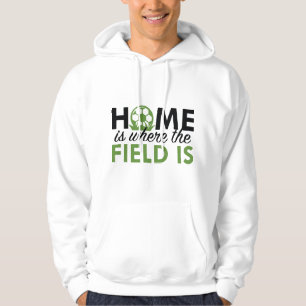 Zuhause ist dort, wo das Feld ist Hoodie