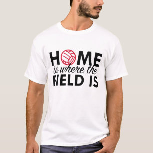 Zuhause ist dort, wo das Feld ist T-Shirt