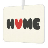 Zuhause ist dort, wo das Herz ist Autolufterfrischer (Links)