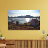 Zuhause ist dort, wo das Herz ist Leinwanddruck (Insitu (Wohnzimmer))