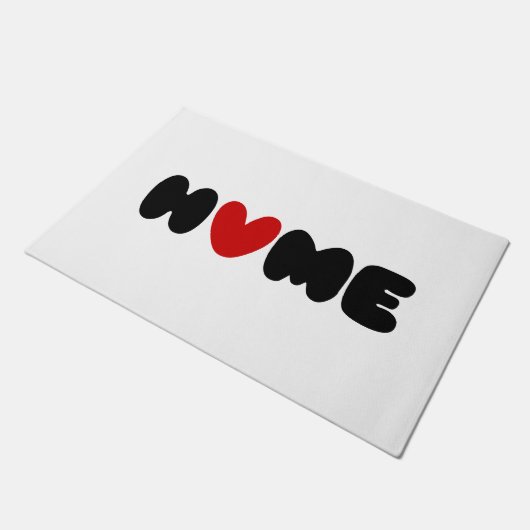 Zuhause ist dort, wo das Herz Türmatte ist (Schrägansicht)