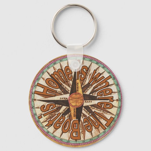 Zuhause ist dort, wo das Schiff ist, Schiff auf de Schlüsselanhänger (Vorderseite)